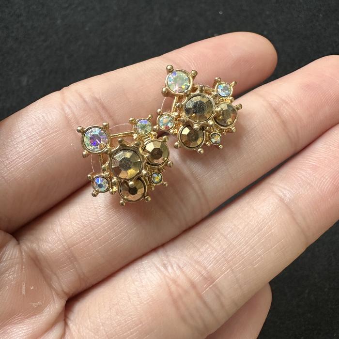 J Crew Rhinestone Earrings