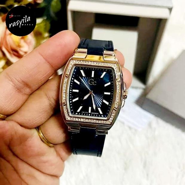 Jam Tangan Wanita Guess Collection GC Y90002L7MF Couture Tonneau