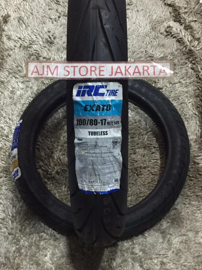 IRC Exato 100/80-17 Tubeless...