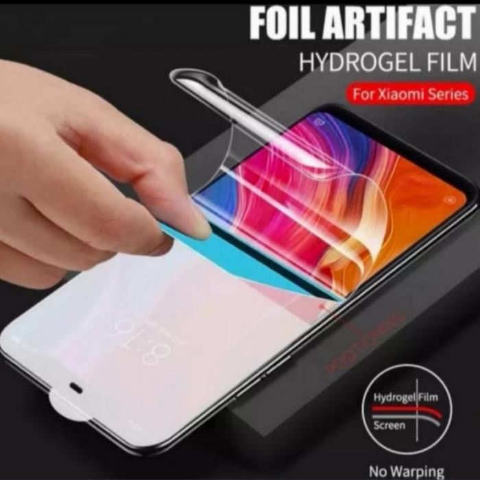 Hydrogel clear infinix note 30 pro anti gores jelly full screen
