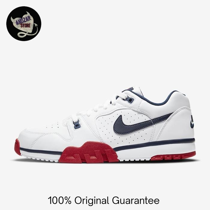 Sepatu Training Pria Nike Cross Trainer Low White Gym Red CQ9182-101
