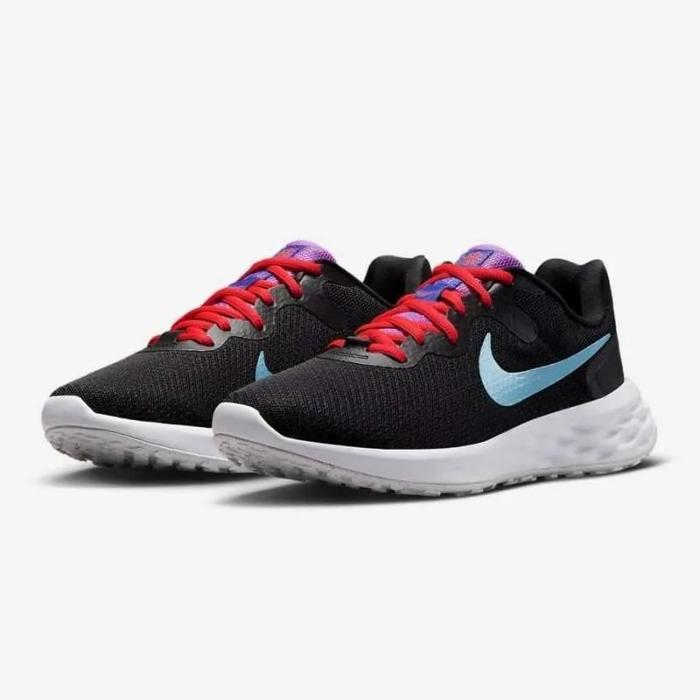 Sepatu NIKE WMNS REVOLUTION 6 NEXT NATURE BLACK (DC3729-011)