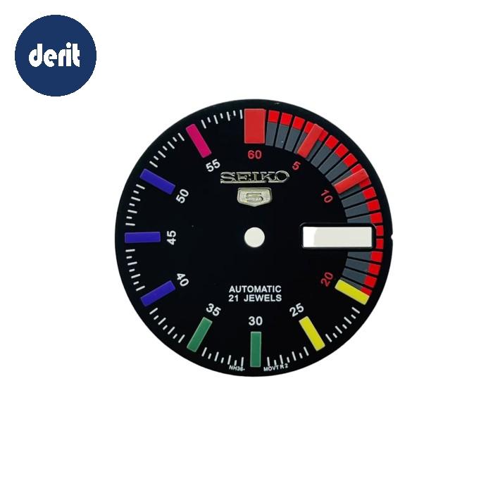 Dial Seiko 5 Rainbow NH36 / 4R36 SeikoMod Automatic Day Date
