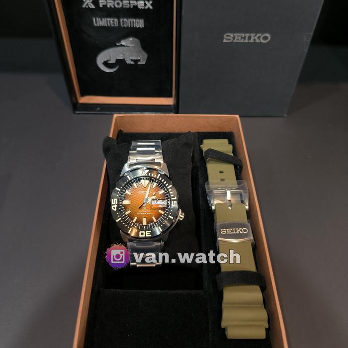 Seiko Prospex Monster KOMODO SRPK55K1 Limited Edition Indonesia Ori