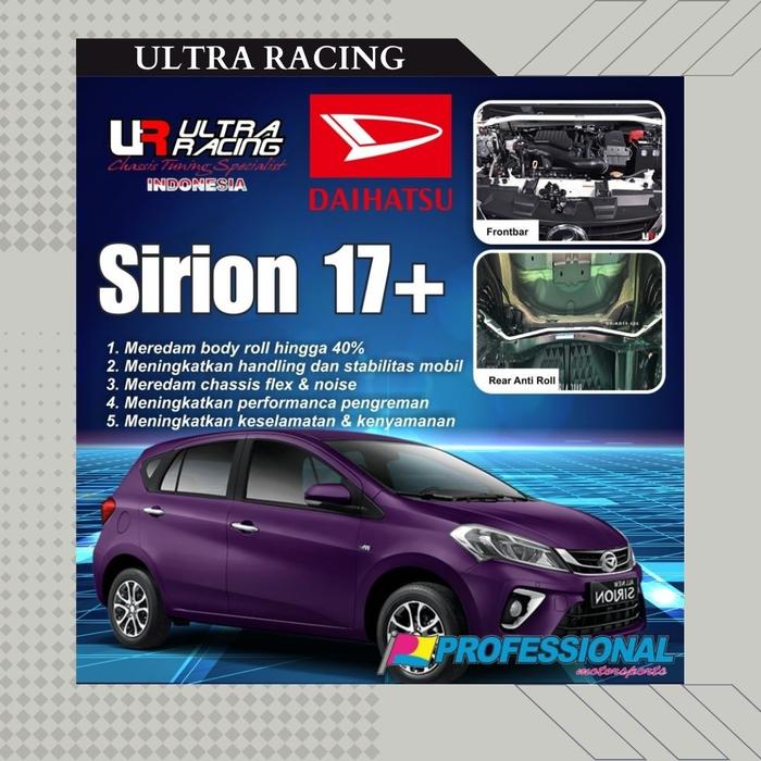 STAGE1 Aksesoris Variasi Stabiliser ULTRA RACING bar Sirion 17+ FL