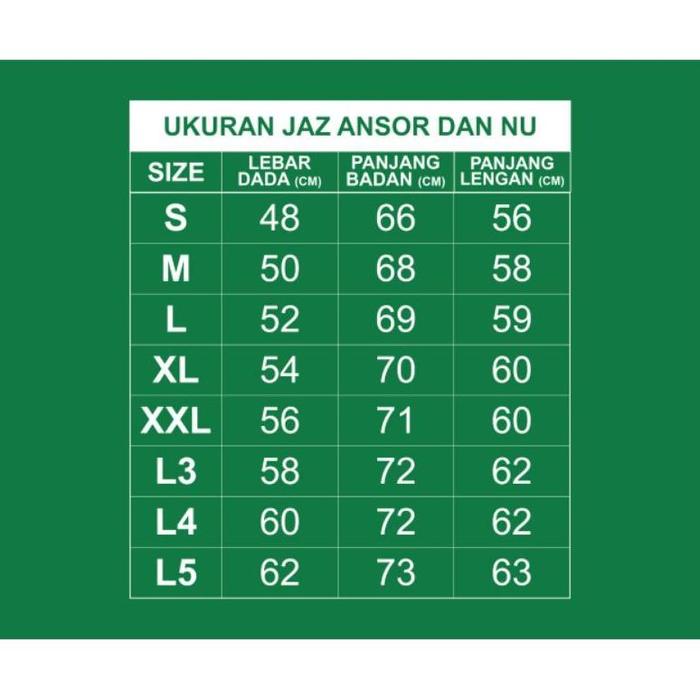 Jaz Nu Jaz Nahdlatul Ulama Jas Nu Jaz Premium Jaz Nu Hijau Jaz