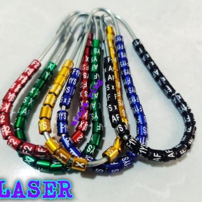 Murah!!! Ring/Gelang Kenari Bisa Pesan Nama Isi 25 Biji