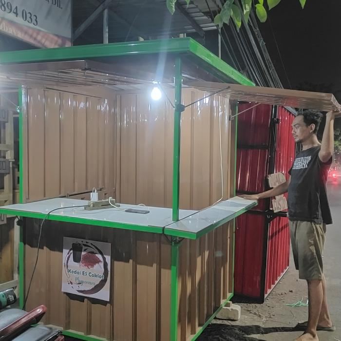 rombong kontainer mini