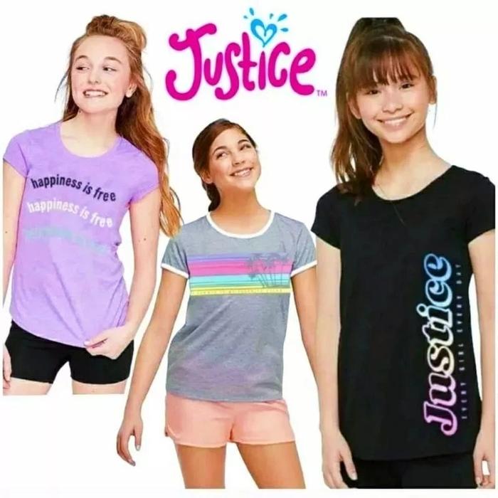 Justice Girl Tee Vol.3 - Kaos Anak Remaja Perempuan
