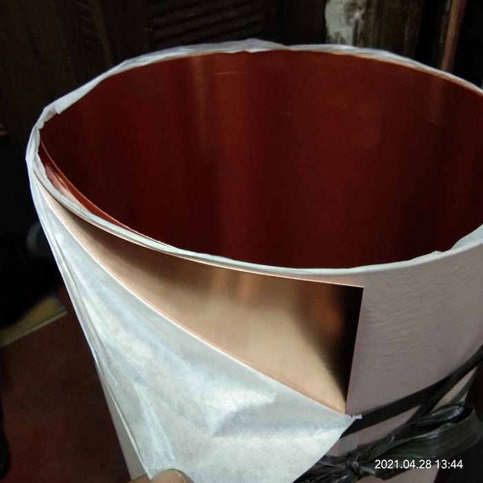 plat tembaga 1mm x 100cm x 200cm