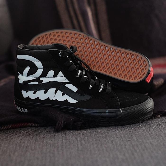 Vans Sk8 High Vault OG LX Reissue Patta Black/Black Original