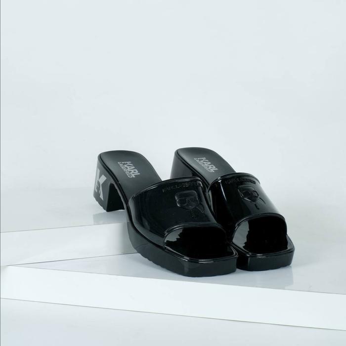 Sandal wanita original - KL Jelly Blok Heel Ikonic Relief Slide