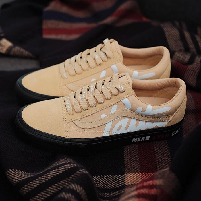 Vans Old Skool Vault OG LX Patta Almond Buff Black Original