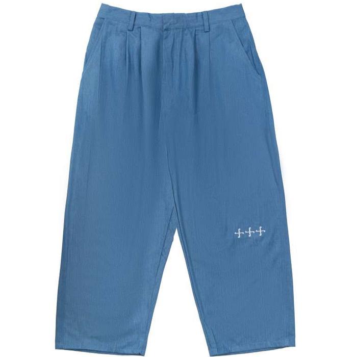 JAVAJONES Balloon Soft Denim Pants Light Blue McEnroe | Celana Panjang