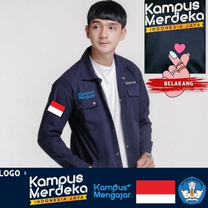 Jaket Kampus Mengajar Semi Parka _Gratisongkir