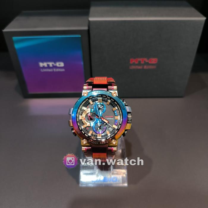 Casio Gshock MTG B1000VL-4A Volcanic Lightning Limited Edition Ori