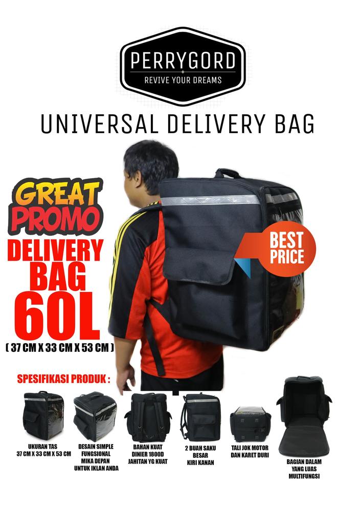 TAS DELIVERY UNTUK MENGIRIM NASI BOX