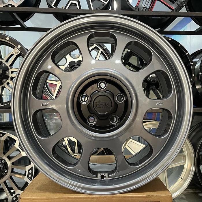 VELG KALENG RING 18 MURAH BAUT 5 GLOSSY GREY HSR KLG TERBARU MURAH