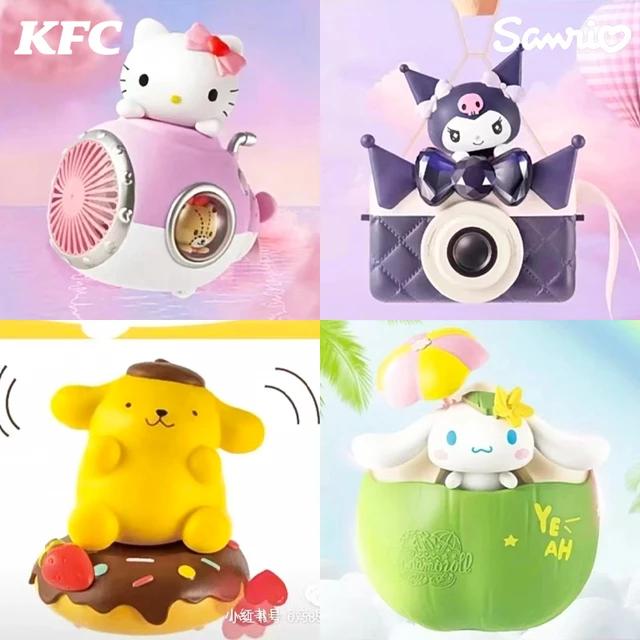 KFC Toy Sanrio Hello Kitty Pompompurin Kuromi Cinnamoroll Gudetama