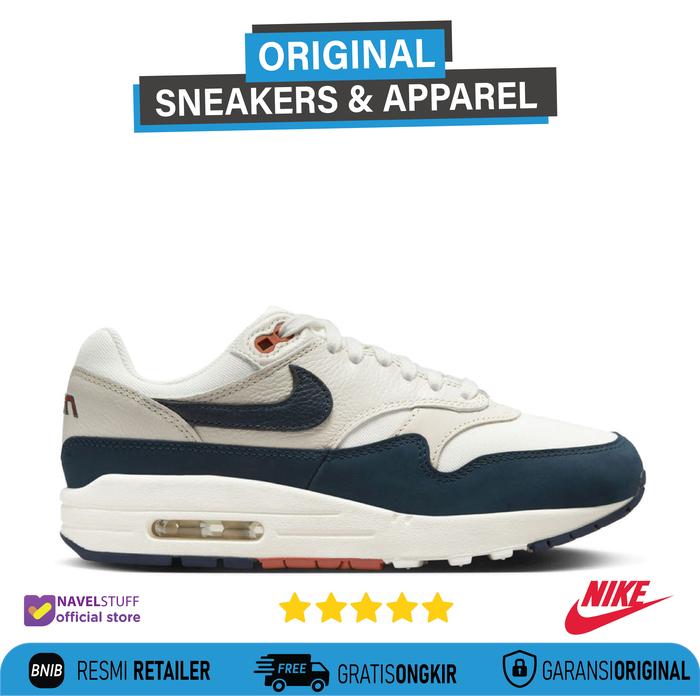 NIKE Air Max 1 LX Light Orewood Brown/Sail/Obsidian Original BNIB