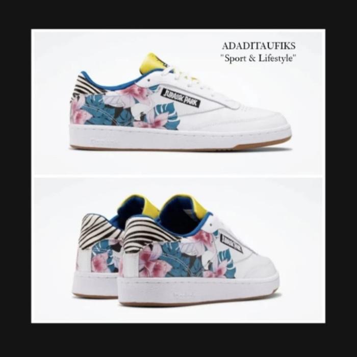 Sepatu Reebok Club C 85 X Jurassic Park Original GW0213