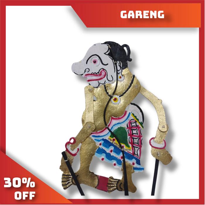 wayang kulit asli gareng