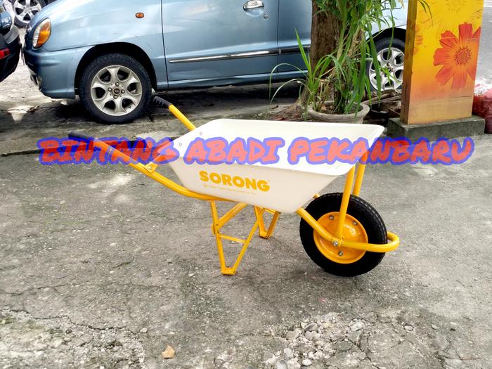 Gerobak Sorong Plastik/ Kereta Sorong Plastik/ Angkong Plastik Premium