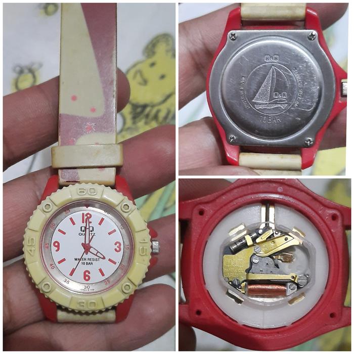 Jam Tangan QnQ Vintage Jadul