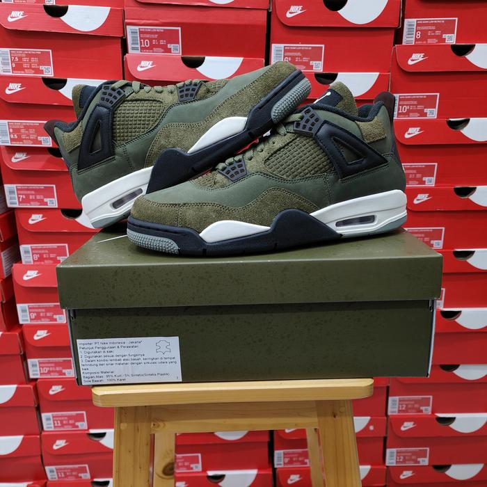 NIKE AIR JORDAN 4 RETRO SE CRAFT  GREEN OLIVE BNIB 100% ORIGINAL
