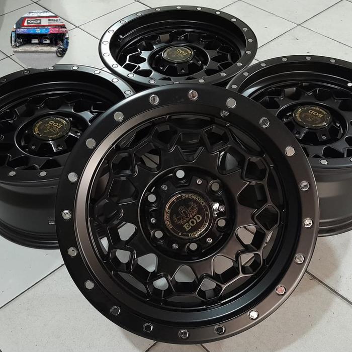 Velg pelek mobil Second HSR Badas  R16 Panther fortuner Ford everest