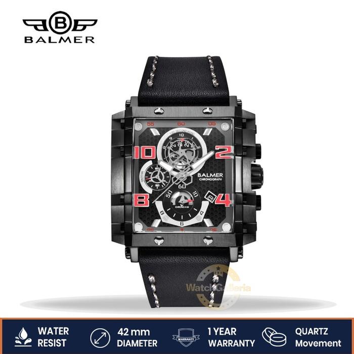 Jam Tangan Pria BALMER B.8130MB,LT / B-8130MCL BK-4 Original Resmi