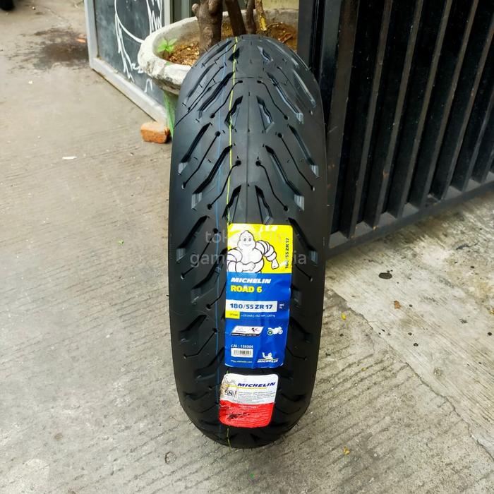 Baru ban Michelin road 6 180/55 Ring 17 impor new r25 zx25r cbr250