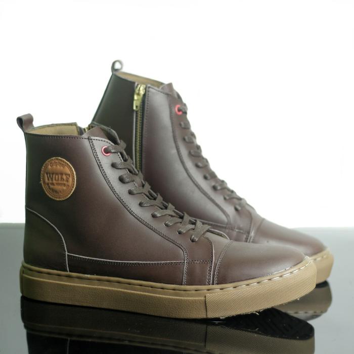 SEPATU PRIA BOOTS KULIT ASLI SAPI CH PIEDE ANDY BOGARD ORIGINAL COKMUD
