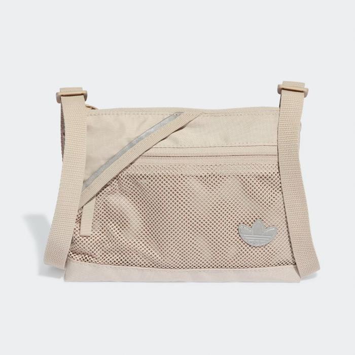 (100% ORIGINAL) Adidas Adicolor Sacoche Sling Bag Wonder Beige