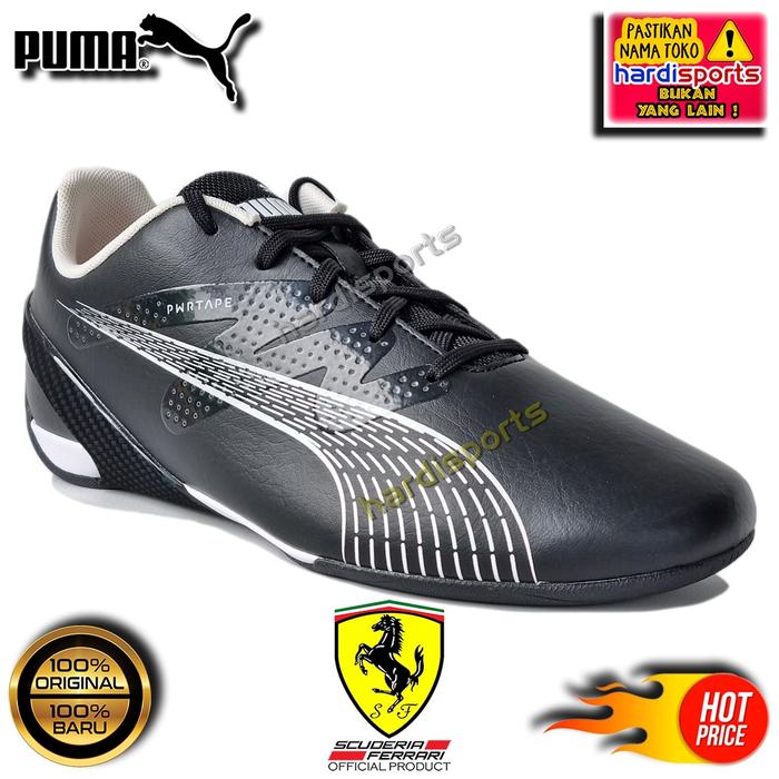 Sepatu Sneaker Pria Puma Ferrari Carbon Cat 307546-01 ORIGINAL