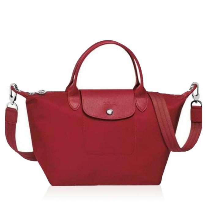 Tas Wanita - LongChamp Le Pliage Neo Small SH Rouge