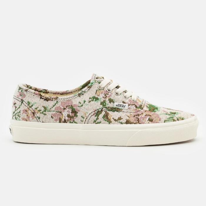VANS AUTHENTIC TAPESTRY FLORAL MARSHMALLOW ORIGINAL RESMI