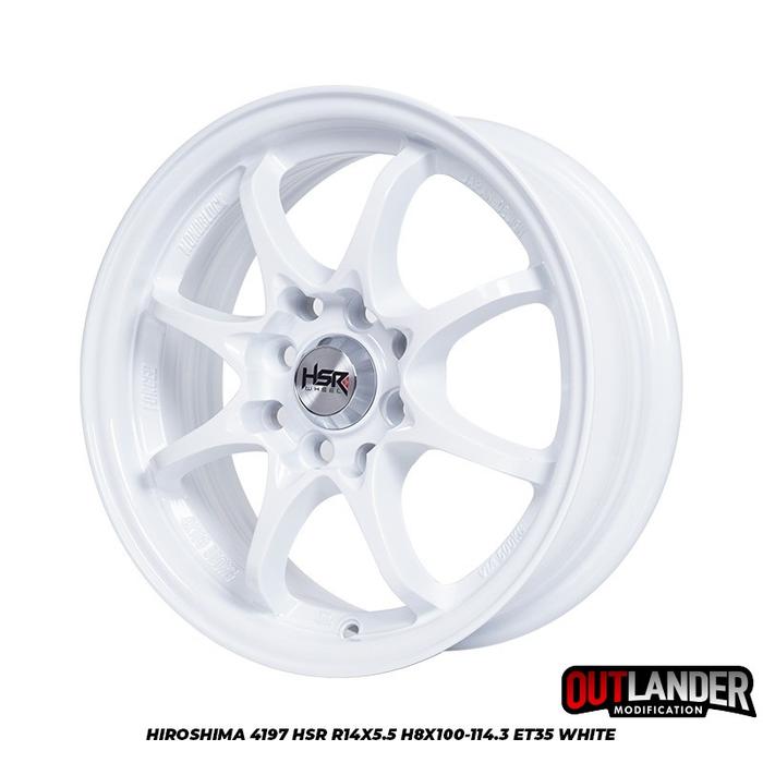 Velg Mobil Avanza Xenia Livina Kijang Ring 14 Hsr Wheel Hiroshima