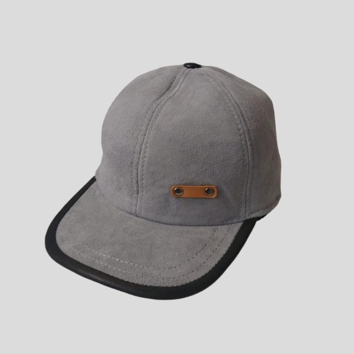 Topi Pria Wanita kulit suede