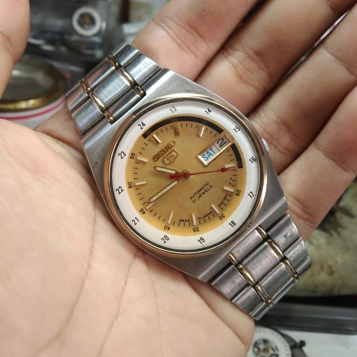 seiko 5 automatic original/seiko 7s26 combinasi bekas/seken.