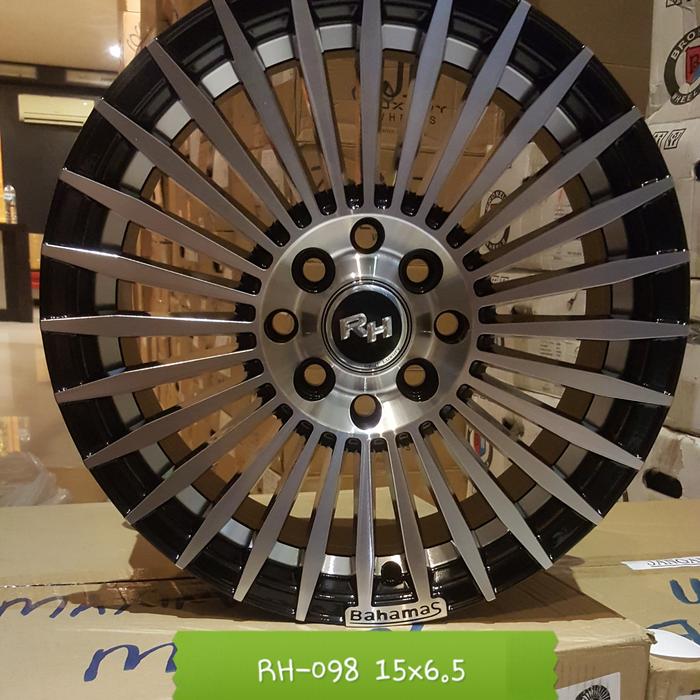 velg mobil RH098 15X6.5 8X100-114.3 ET 35 BMF/IML