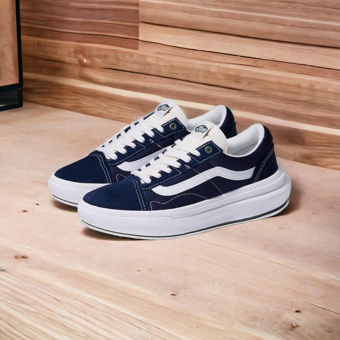 Sepatu Vans Old Skool Comfycush OVERT CC Dress Blue Original