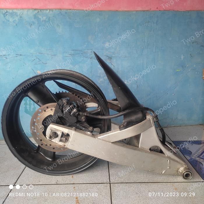 swing arm moge R6 + velg moge ZX6 not ninja R25 CBR 250 Tiger Scorpio
