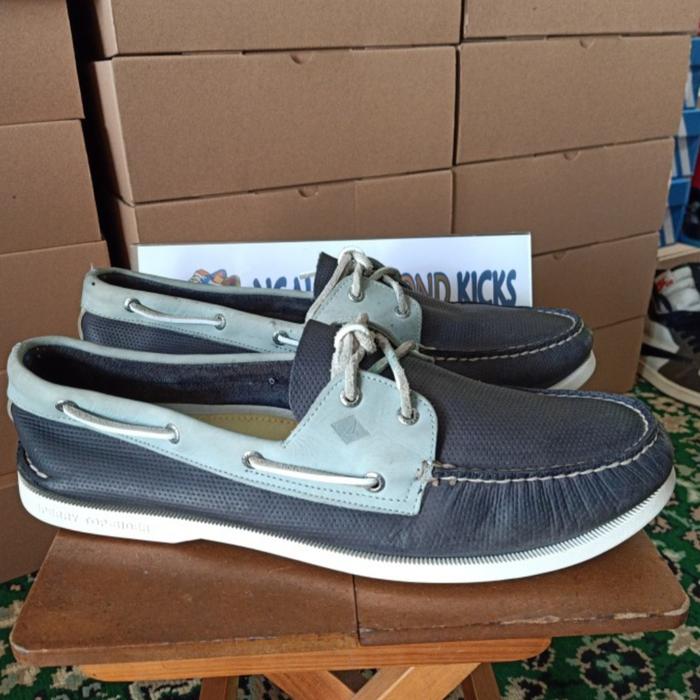 Sepatu Loafer Pria Sperry Kulit Second - Size 49.5