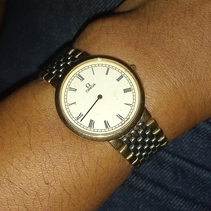jam tangan Omega De ville quartz swiss