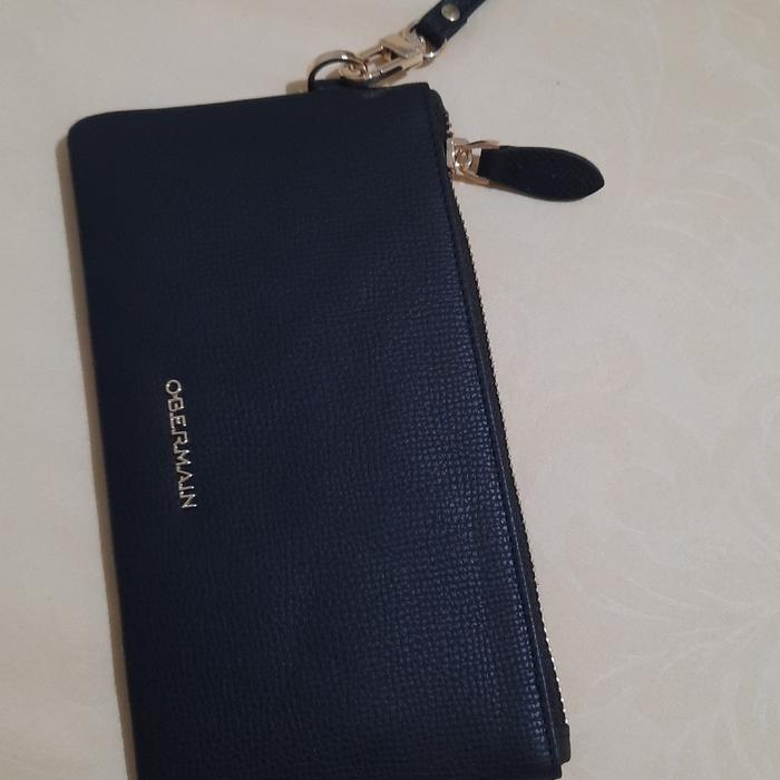 Dompet Obermain Original Wanita Hitam Dengan Selipan Kartu Bisa C Out dari Toped