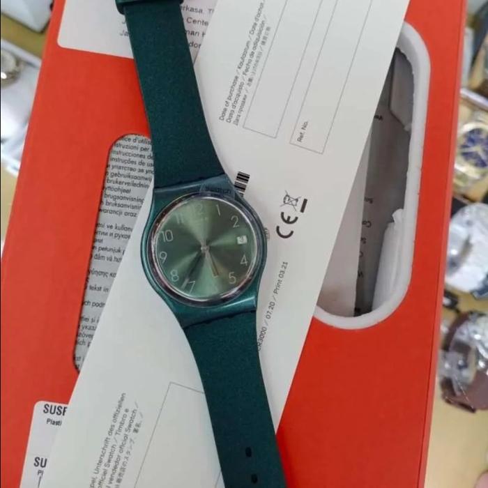 JAM TANGAN WANITA SWATCH GG407 ASHBAYA ORIGINAL GARANSI RESMI 2TH