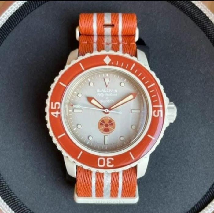 Omega x Swatch ocean indian original / Jam Tangan Pria