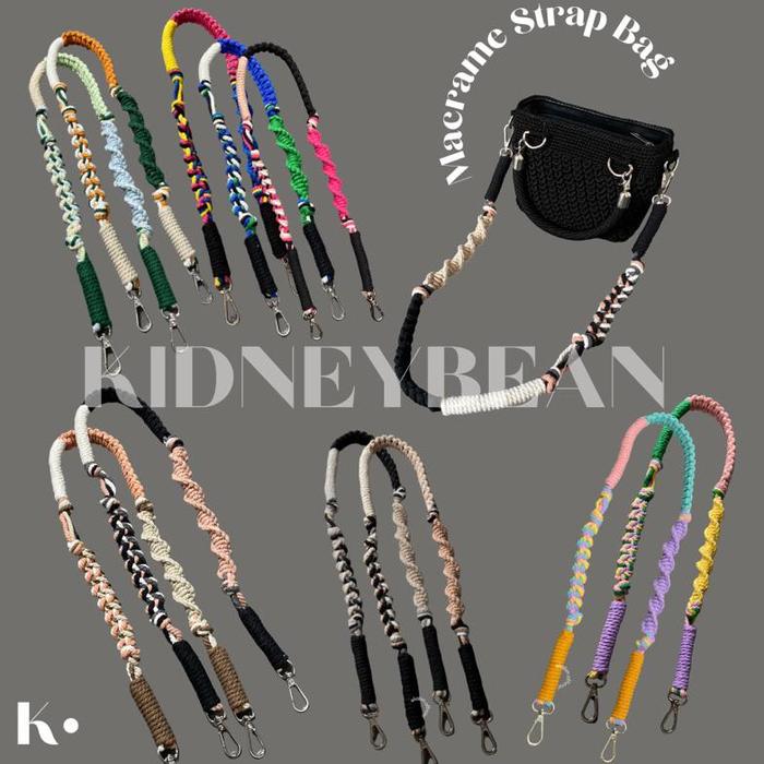 Macrame Strap Bag // Strap Bag Macrame // Tali Tas Macrame // Strap
