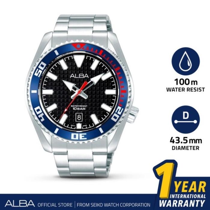 Alba AS9N99#AS9N99#Alba AS9N99X1#jam tangan pria Alba As9n99